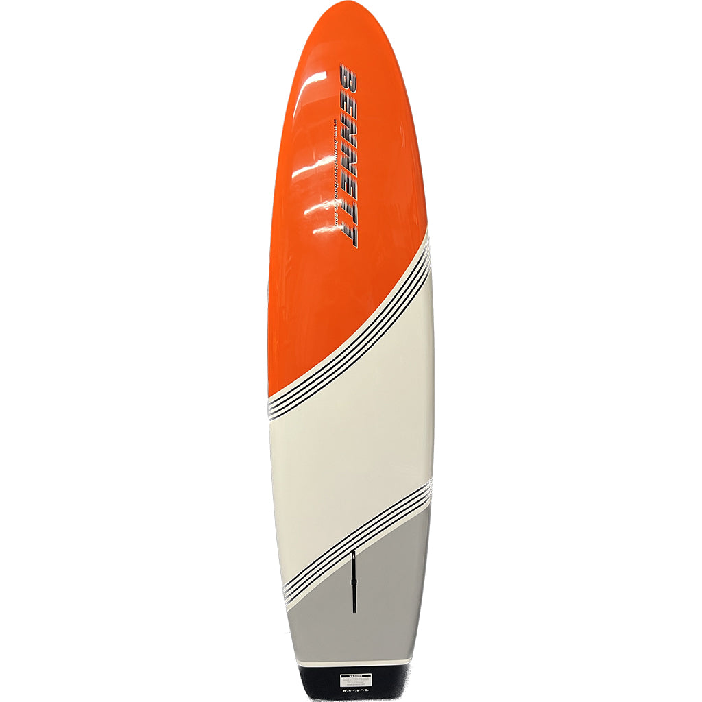 Carbon Nipper Board Orange Grey Swirl
