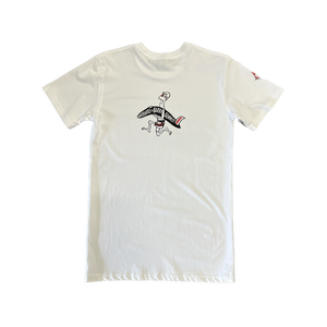 Bennett Running Man Tee Shirt - White