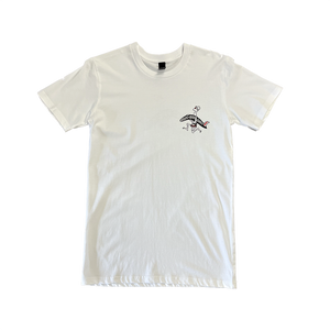 Bennett Running Man Tee Shirt - White