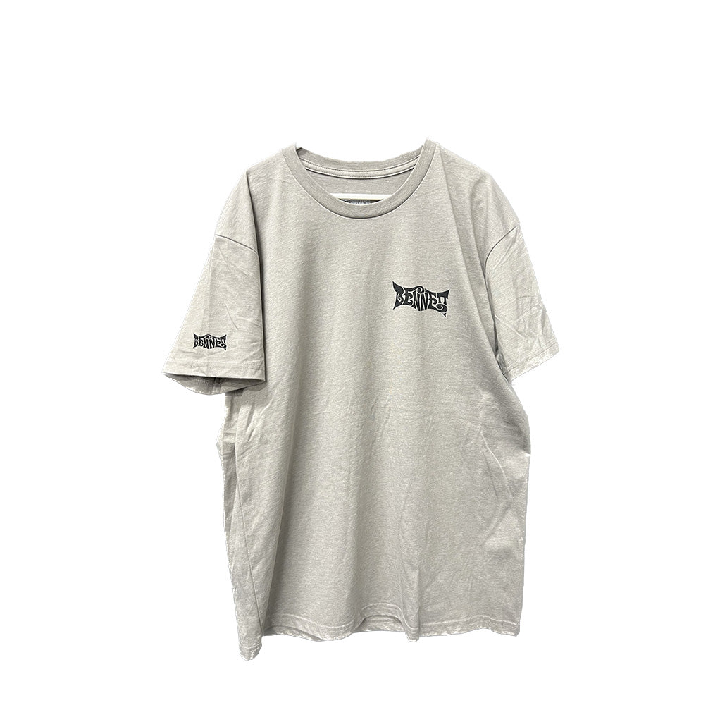 Flower Power Tee Shirt- Grey – bennettsurf