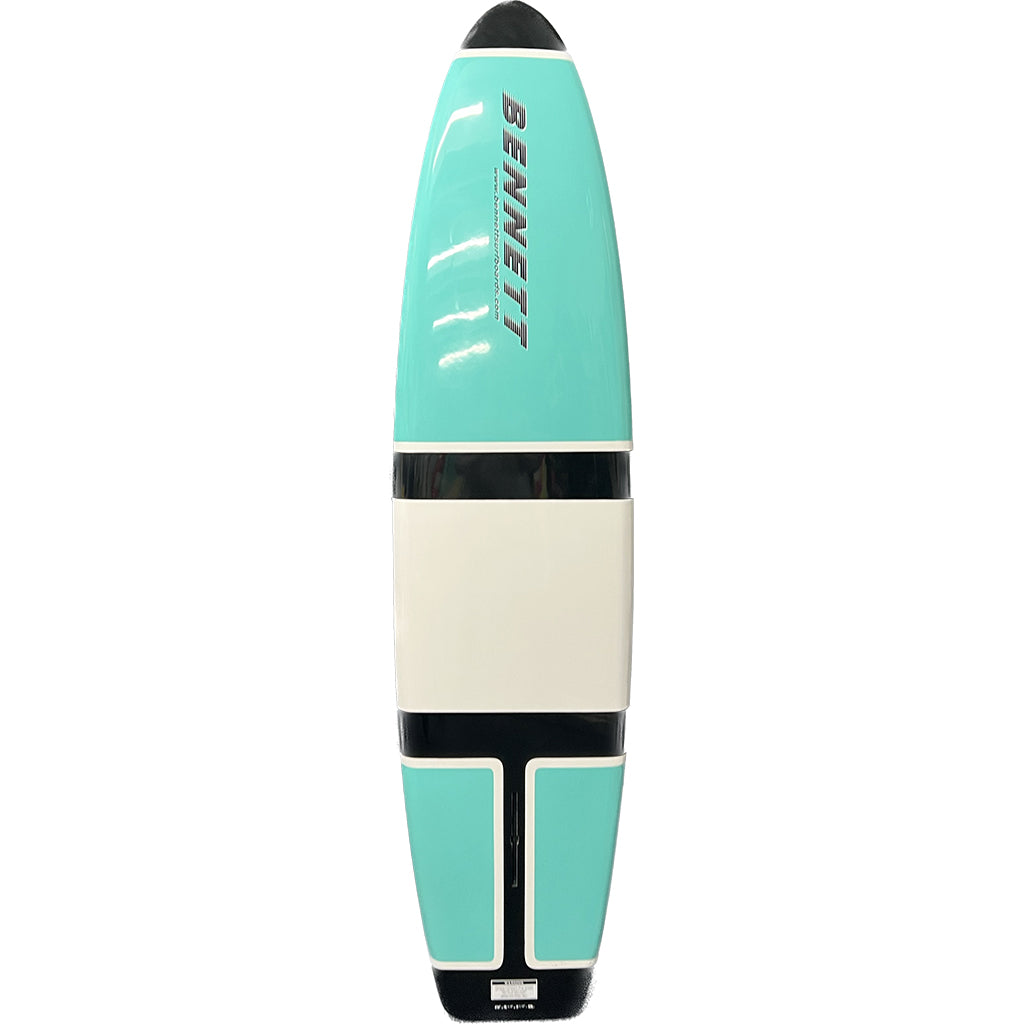 Carbon Nipper Board | Aqua Pinstripe