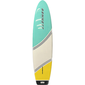 Carbon Nipper Board | Aqua Yellow Swirl