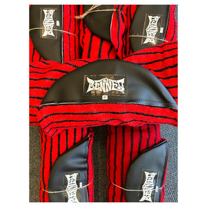 Bennett Sock Cover- Red / Black
